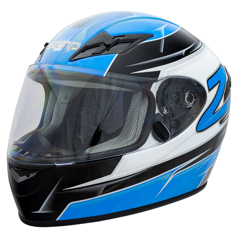 Zamp FS-9 Snell M2020 Certified Lightweight Graphics Helmet