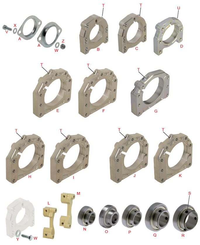 Tony Kart OTK 30mm Axle Cassette for Mini, Nordik EXP, Mini Baby FIK