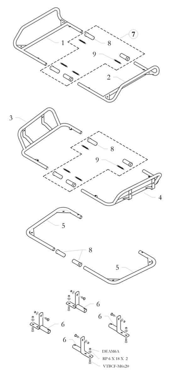 Birel Side Pod Support for FIK09/14 Mini - 5. 10.7599.00, High - Quality Racing Component