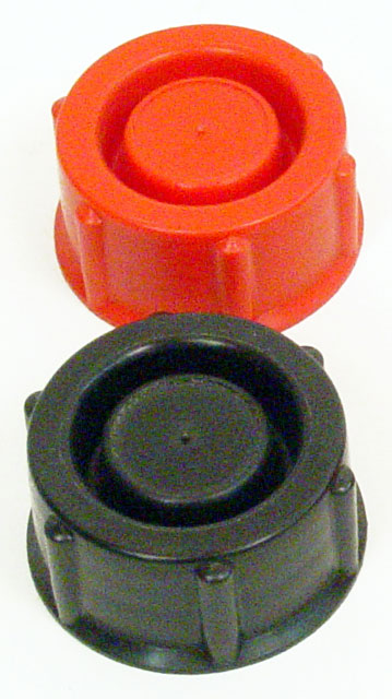 7.5 Liter Righetti Plastic Fuel Tank Cap in Black or Red