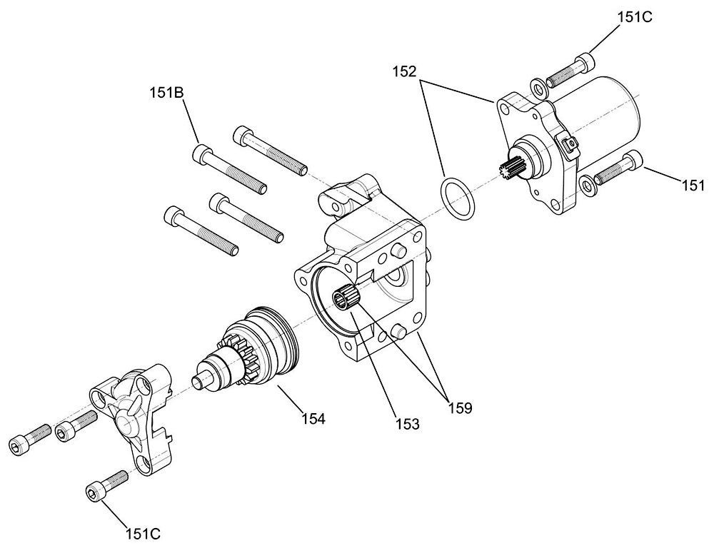 IAME Mini Swift A-60850A High - quality Replacement Starter