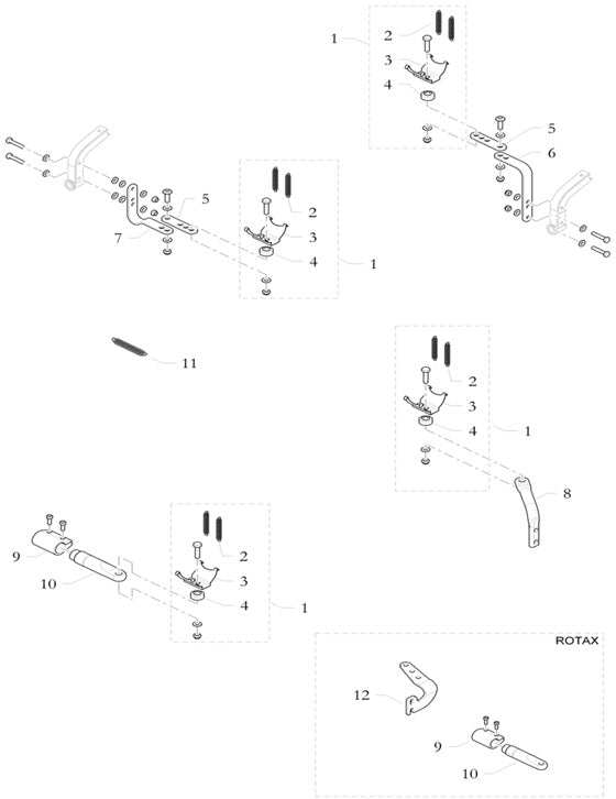 3. 20.0395.06 Birel Silencer Support Cradle