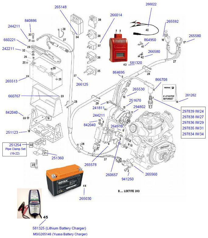 High - quality Rotax 450360 EVO Exhaust Header Insert Ring