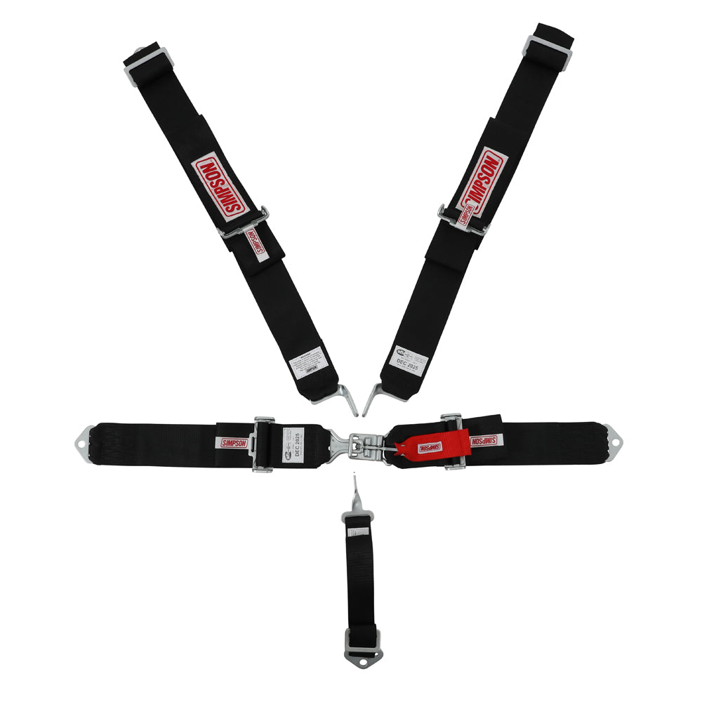 Special Order - Simpson Racing 5 Point Bolt-In Seat and Harness Kit Model 29063