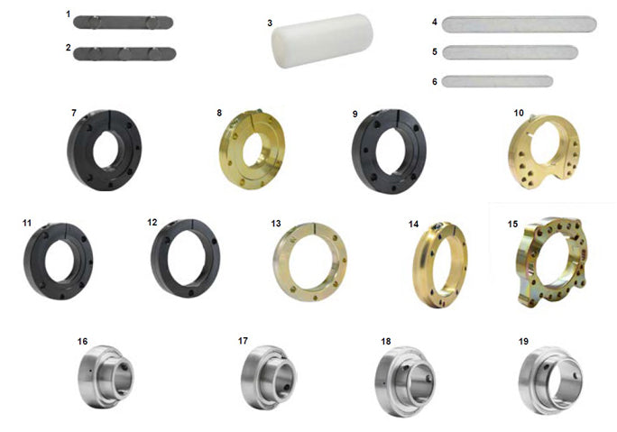 19. 50x80mm CRG Kart Axle Bearing