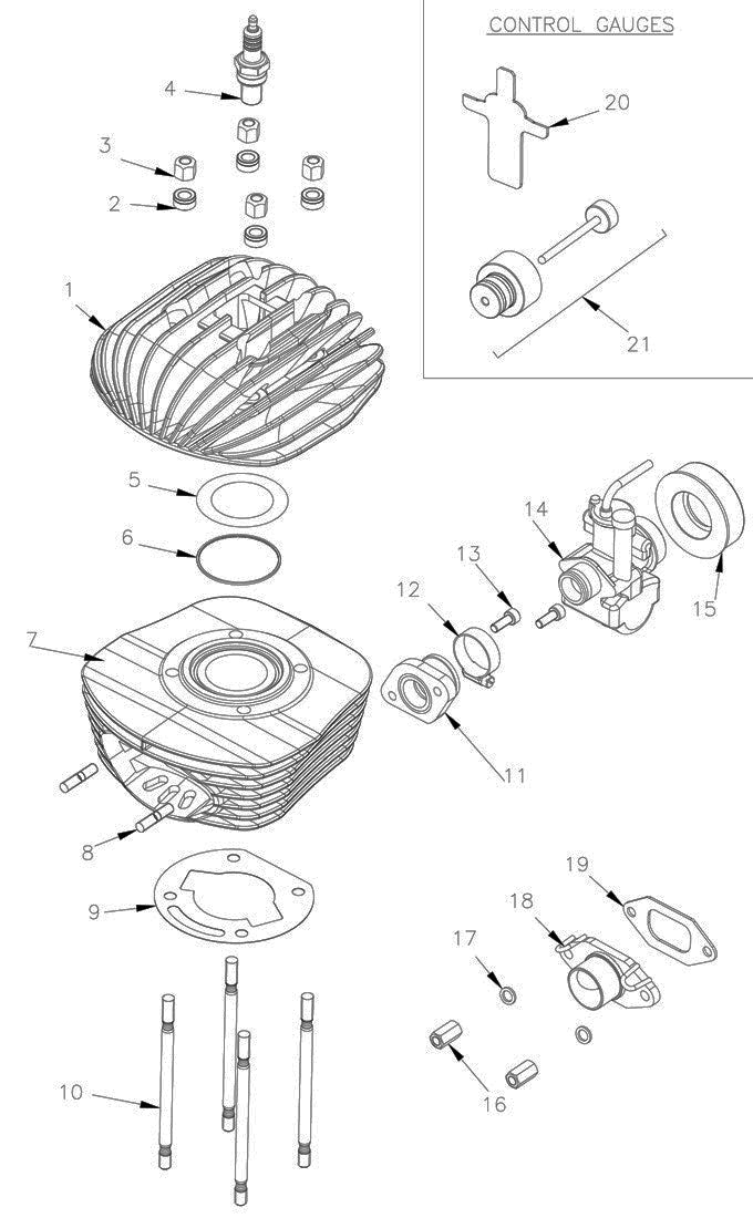 Mini Rok Dellorto PHBG 18BS W820/MR Mini Carburetor for Stock Applications