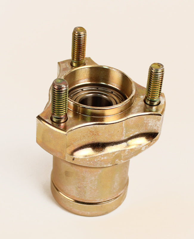 European-Made High-Quality Magnesium Front Wheel Hub for 17mm Spindle Shaft with 17mm Bearings and 8mm Wheel Studs