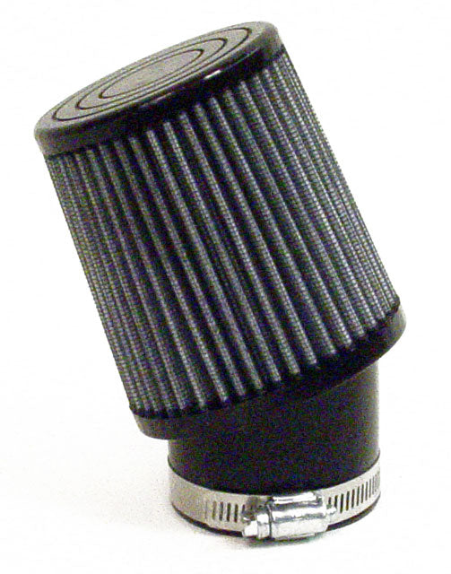 AFR175 Angled Fabric Air Filter with Hose Clamp for Two - Cycle Engines