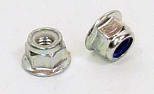 8mm M8 Thread Nylon Locked Flange Nut for Various Applications